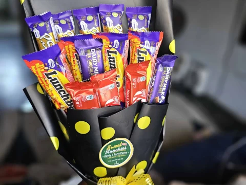 Handmade chocolate bouquet from Sweet Munchies in Mutare